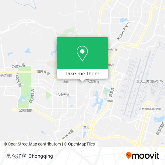 昆仑好客 map