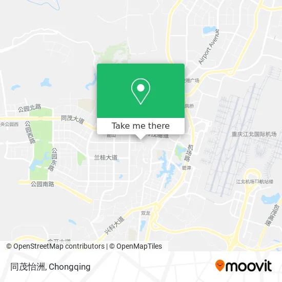 同茂怡洲 map