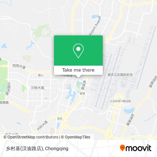 乡村基(汉渝路店) map