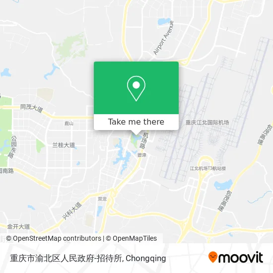 重庆市渝北区人民政府-招待所 map