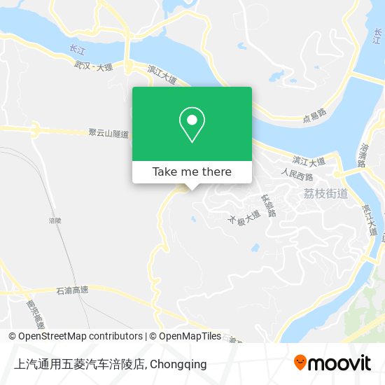 上汽通用五菱汽车涪陵店 map