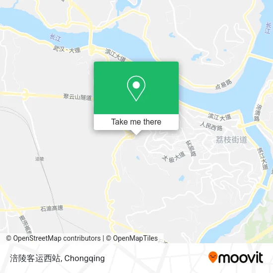涪陵客运西站 map