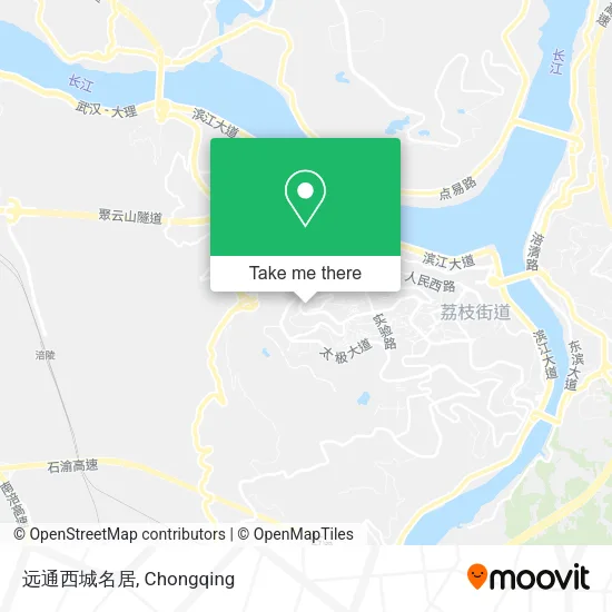 远通西城名居 map