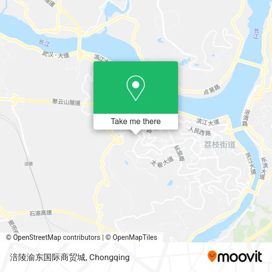 涪陵渝东国际商贸城 map