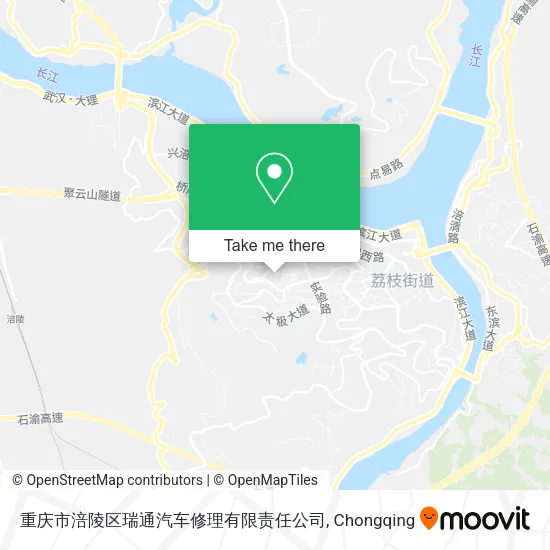 重庆市涪陵区瑞通汽车修理有限责任公司 map