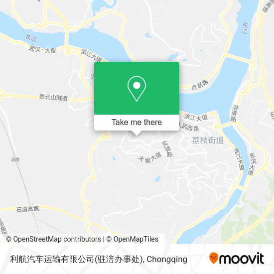 利航汽车运输有限公司(驻涪办事处) map
