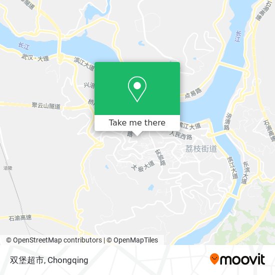 双堡超市 map
