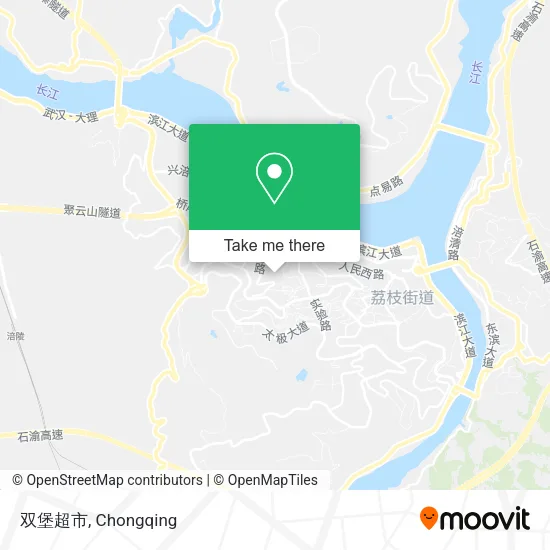双堡超市 map