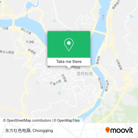 东方红色电脑 map