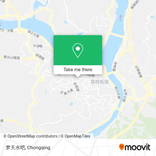 梦天水吧 map