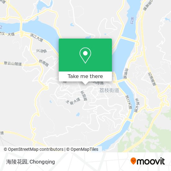 海陵花园 map