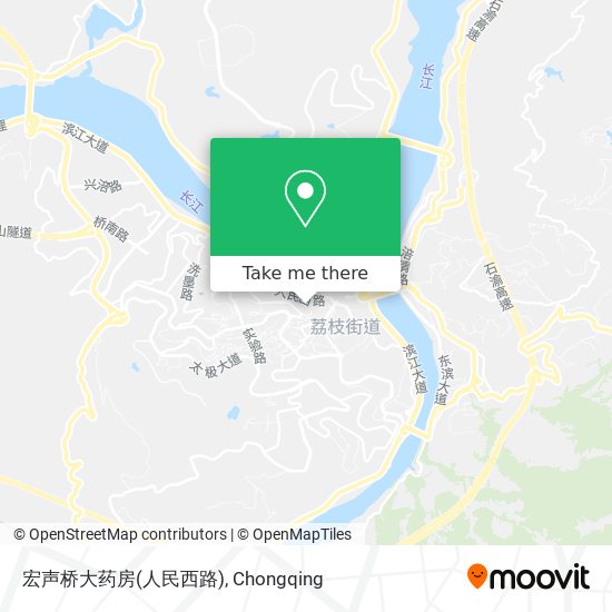 宏声桥大药房(人民西路) map