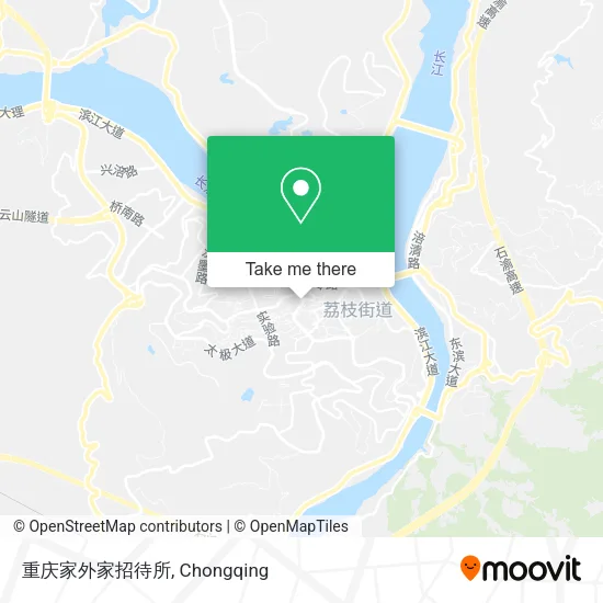 重庆家外家招待所 map