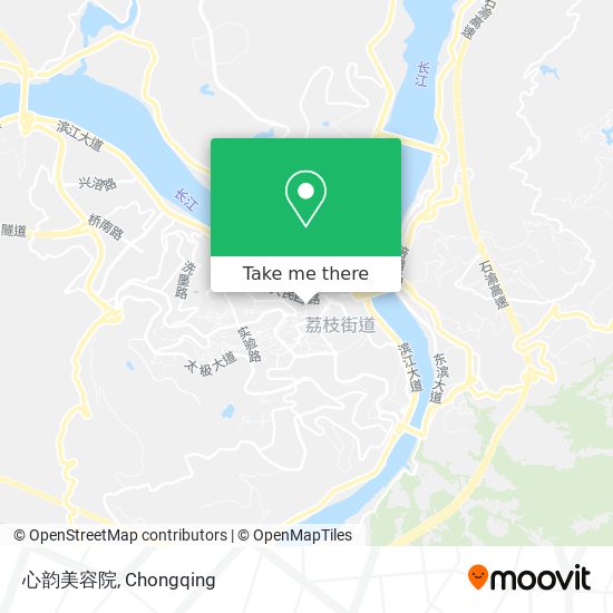 心韵美容院 map