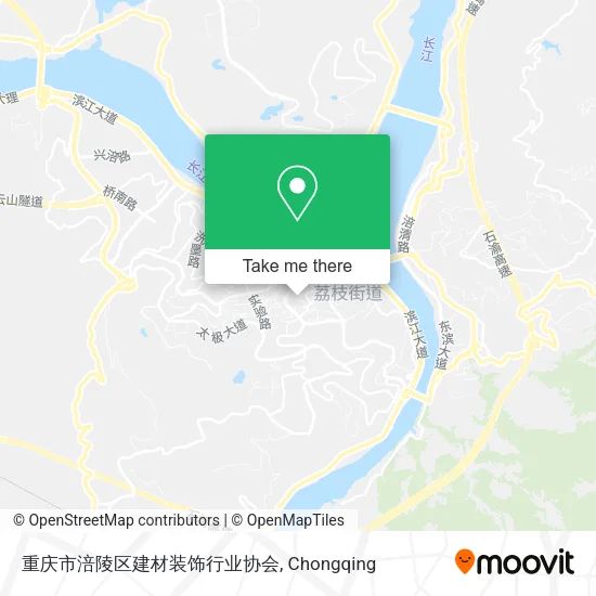 重庆市涪陵区建材装饰行业协会 map