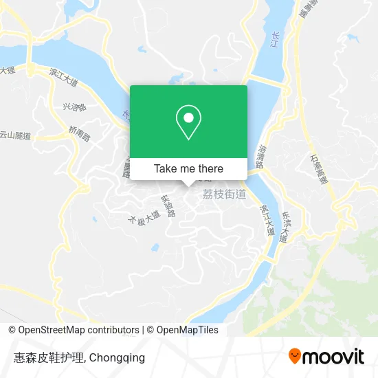 惠森皮鞋护理 map