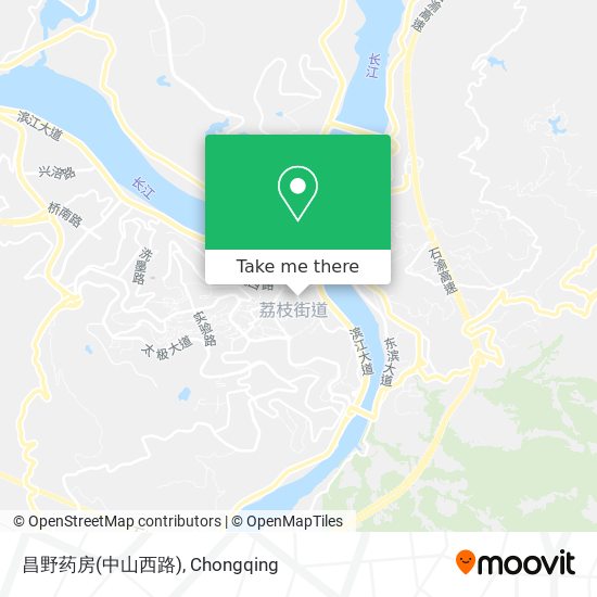 昌野药房(中山西路) map