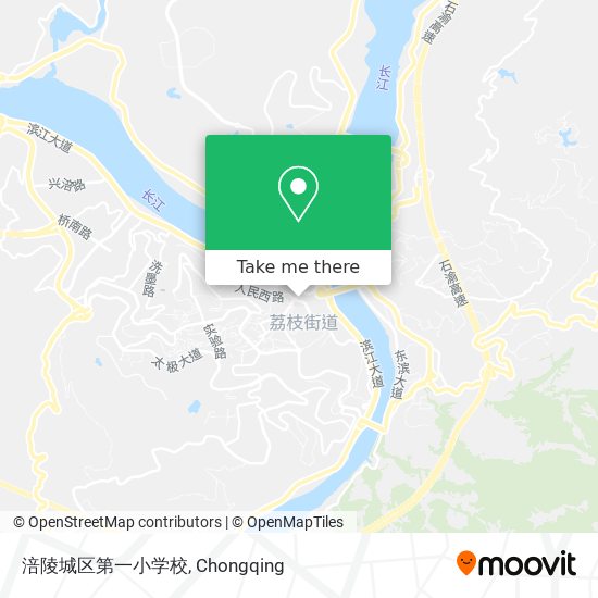 涪陵城区第一小学校 map