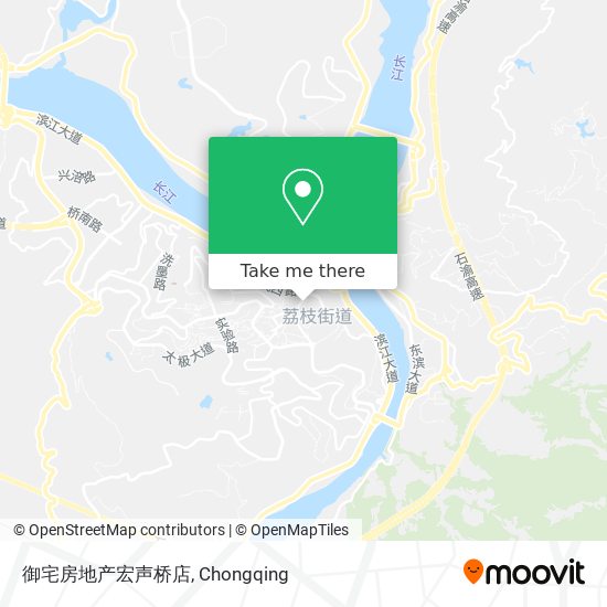 御宅房地产宏声桥店 map