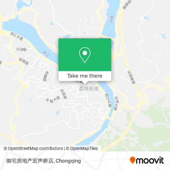 御宅房地产宏声桥店 map