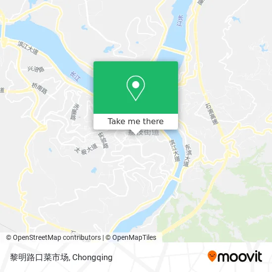 黎明路口菜市场 map