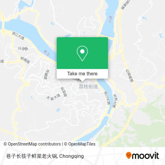 巷子长筷子鲜菜老火锅 map