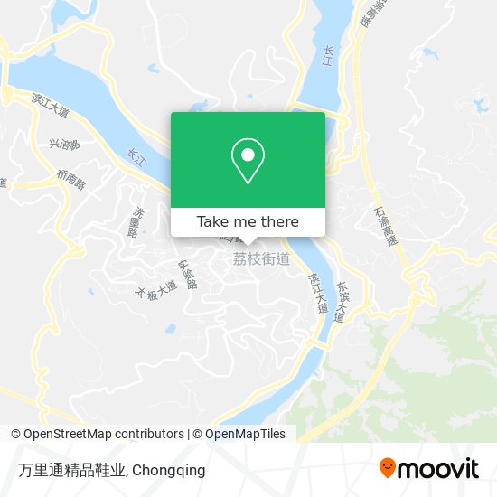 万里通精品鞋业 map