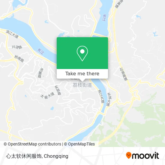 心太软休闲服饰 map