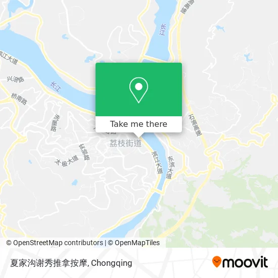 夏家沟谢秀推拿按摩 map