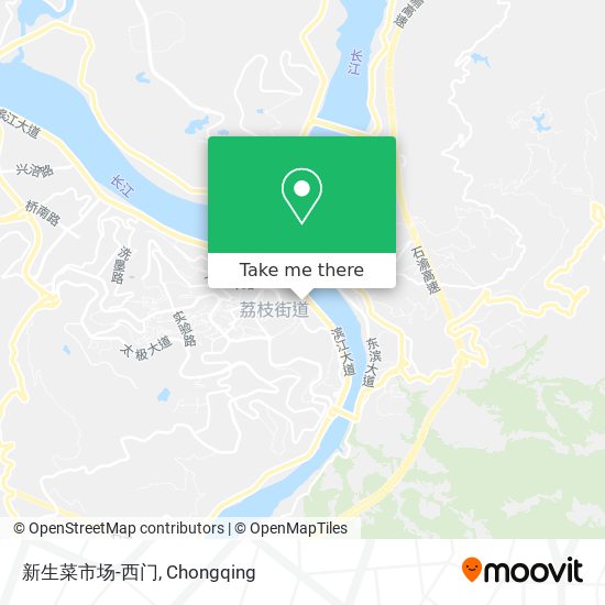 新生菜市场-西门 map