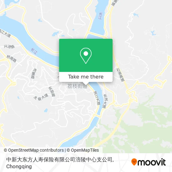 中新大东方人寿保险有限公司涪陵中心支公司 map