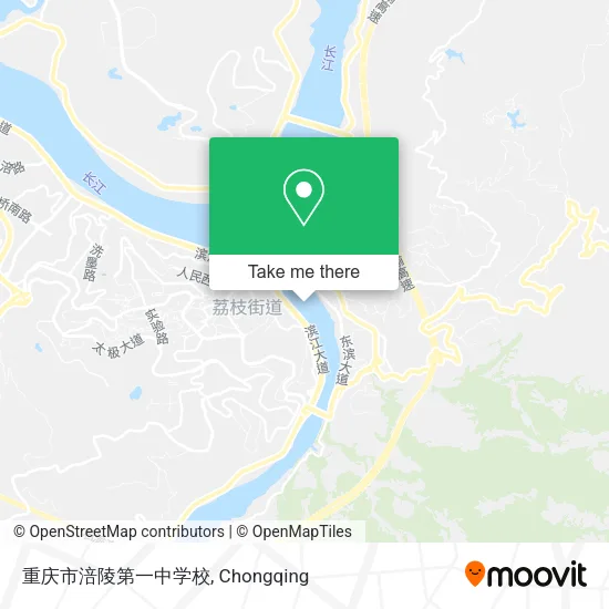 重庆市涪陵第一中学校 map