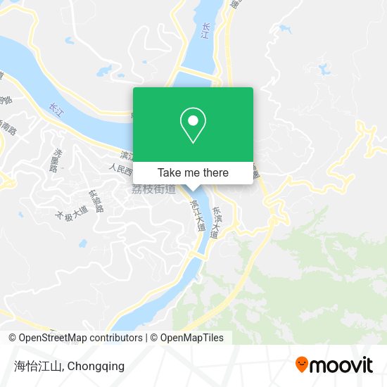 海怡江山 map