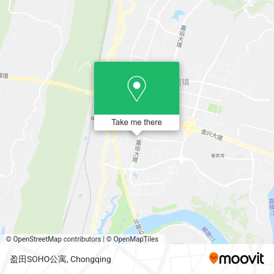 盈田SOHO公寓 map