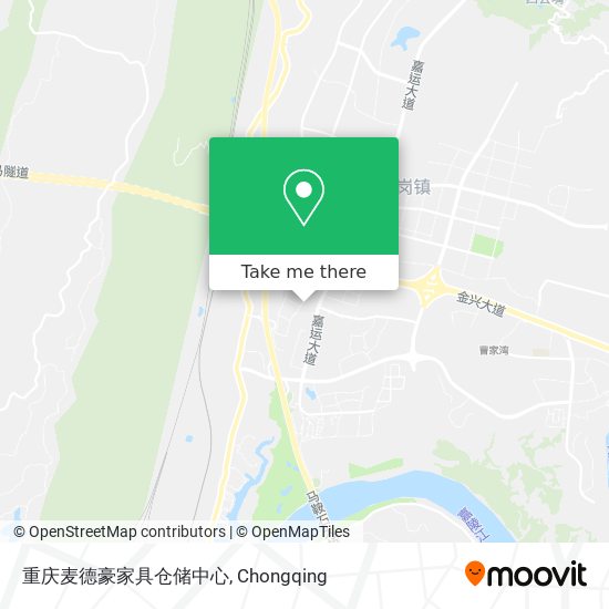 重庆麦德豪家具仓储中心 map