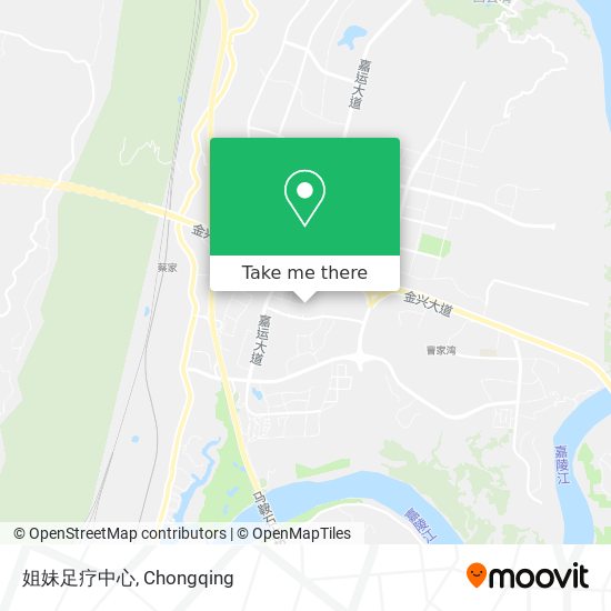 姐妹足疗中心 map