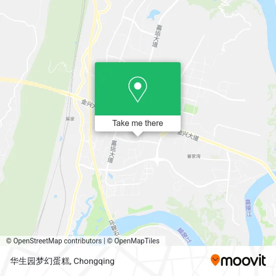 华生园梦幻蛋糕 map