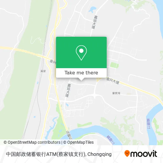 中国邮政储蓄银行ATM(蔡家镇支行) map