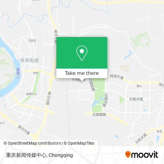 重庆新闻传媒中心 map