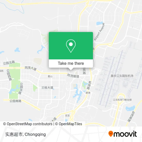实惠超市 map
