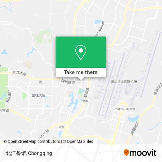 北江餐馆 map