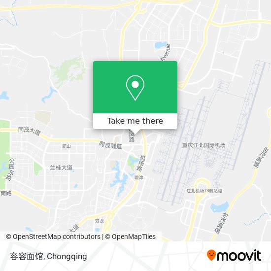 容容面馆 map