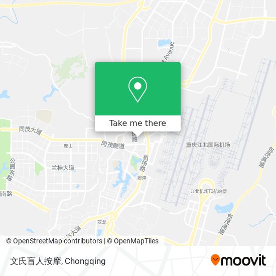文氏盲人按摩 map