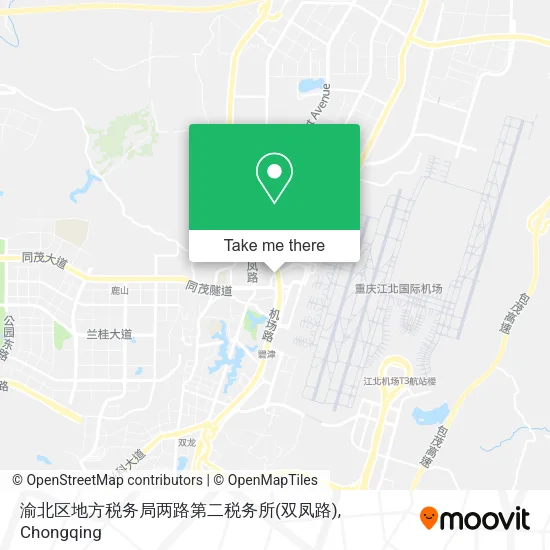 渝北区地方税务局两路第二税务所(双凤路) map