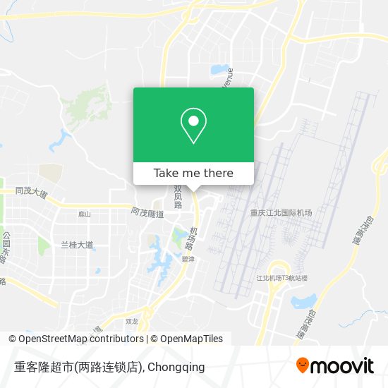 重客隆超市(两路连锁店) map