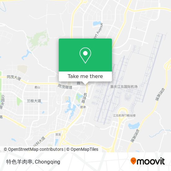 特色羊肉串 map