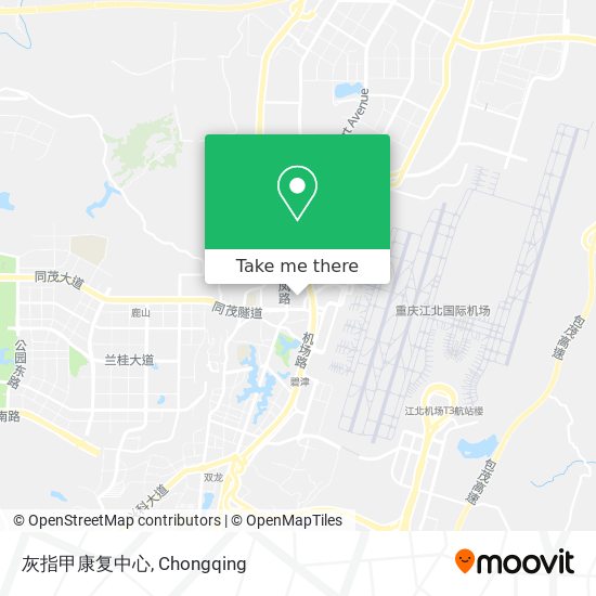 灰指甲康复中心 map