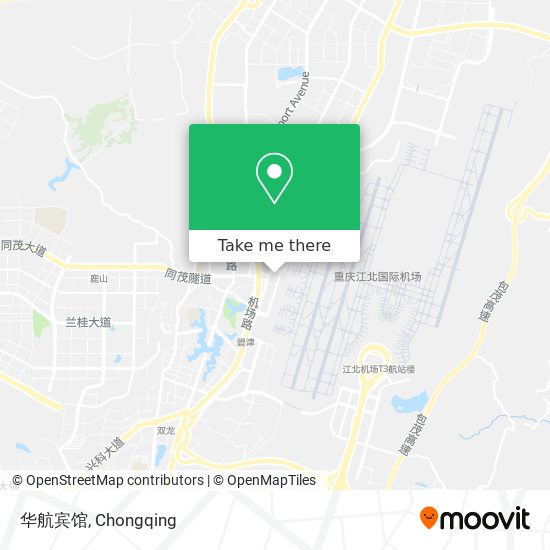 华航宾馆 map