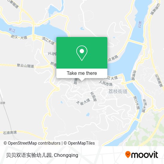 贝贝双语实验幼儿园 map