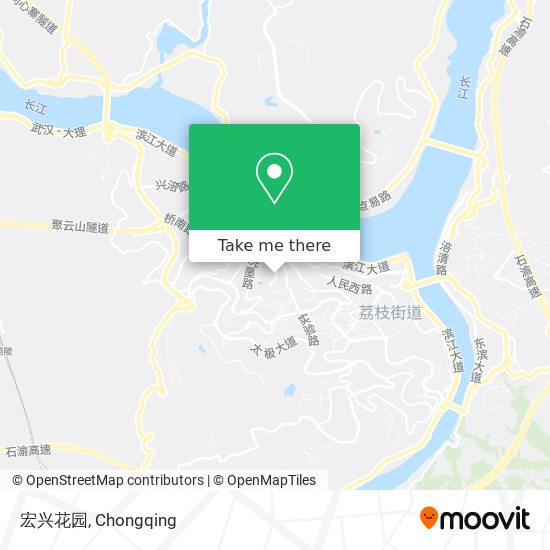 宏兴花园 map